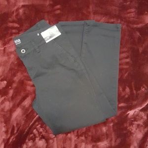 FINAL PRICE Cute chino crop black pants